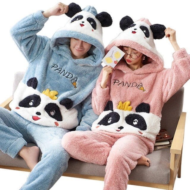 Panda Pajamas Couples