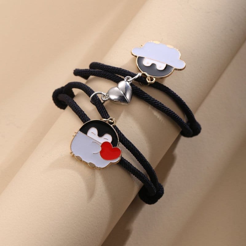 Penguin Couple Bracelet
