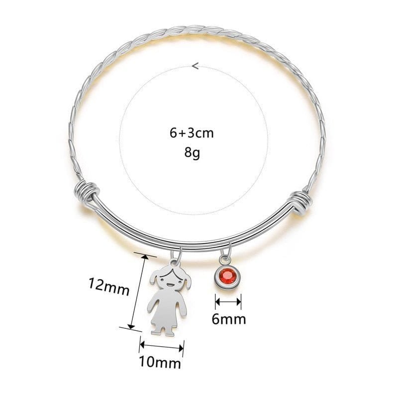 Personalised Family Bracelet