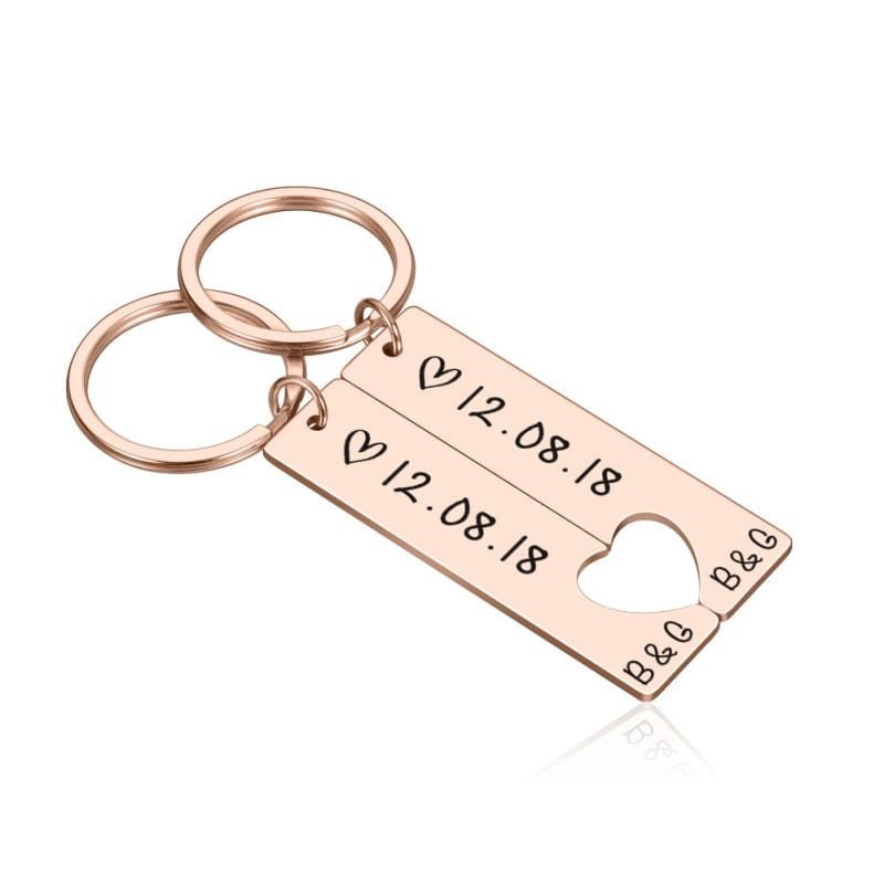 Porte-Clé Couple Date