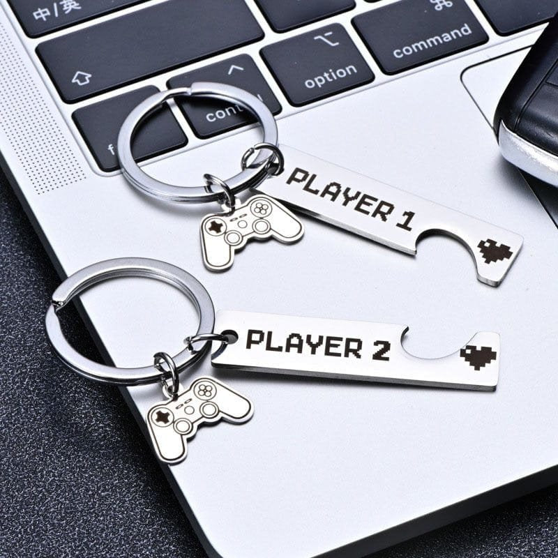 Porte-Clé Geek Couple