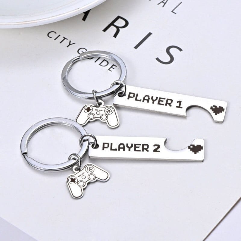 Porte-Clé Geek Couple