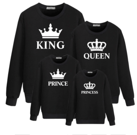 Royal Family Matching Sweaters