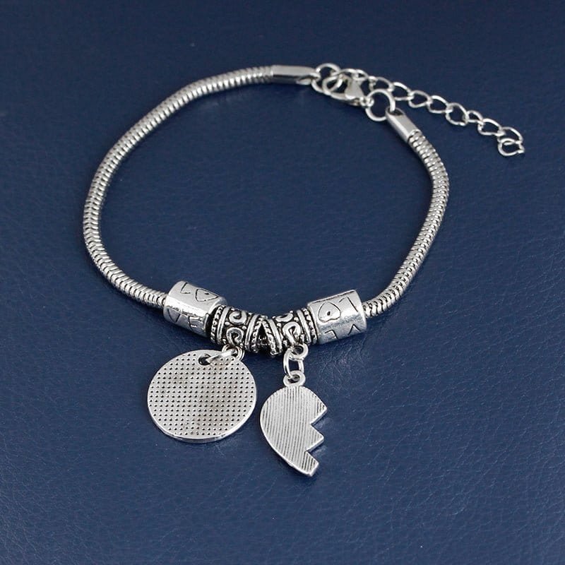 Silver Best Friend Bracelets
