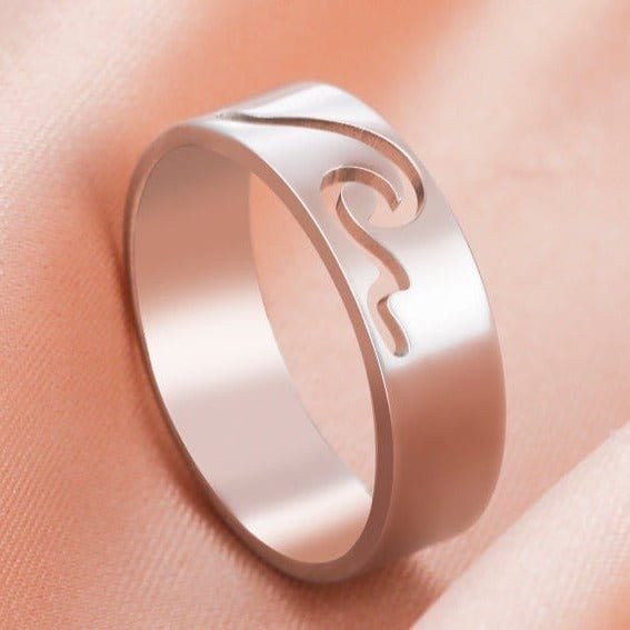 Silver Couple Rings