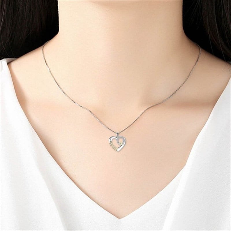 Sister Necklace Gift