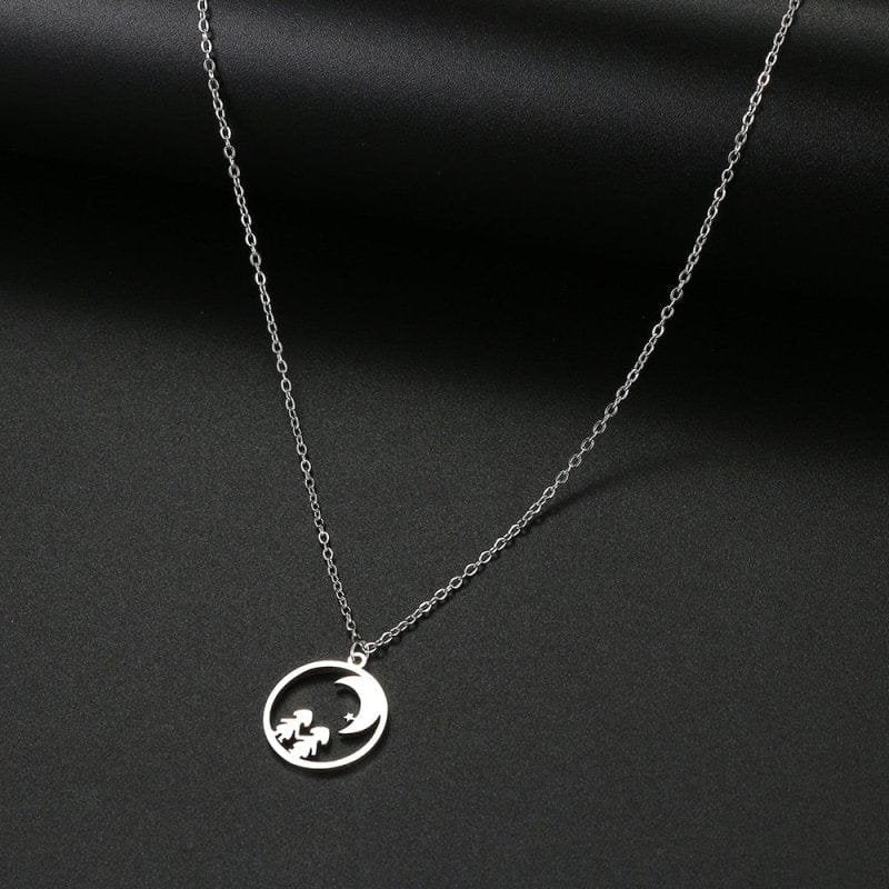 Twin Necklace for Sisters