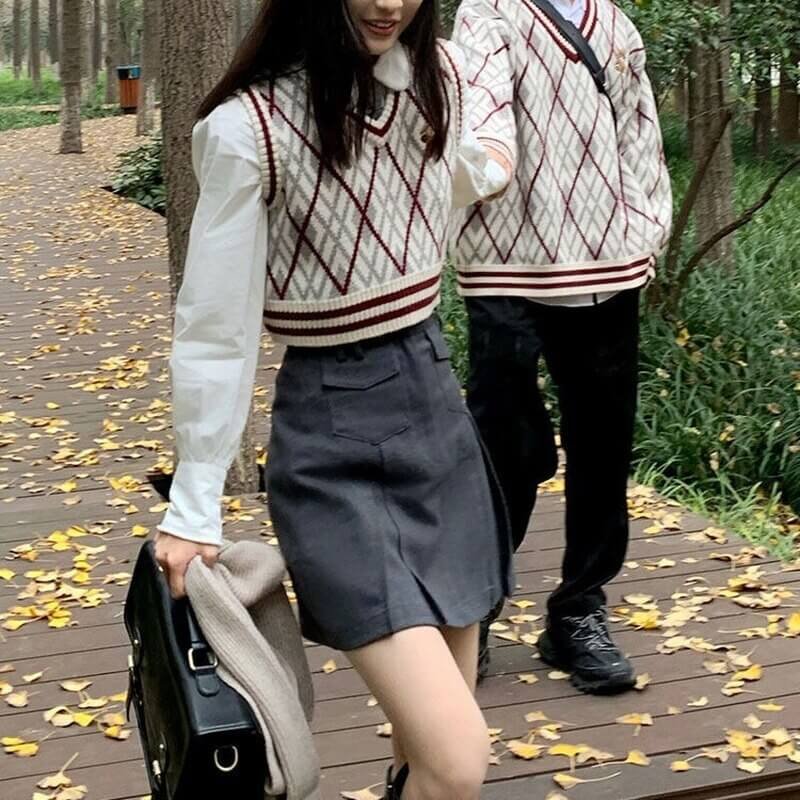V-neck Couple Sweatshirts