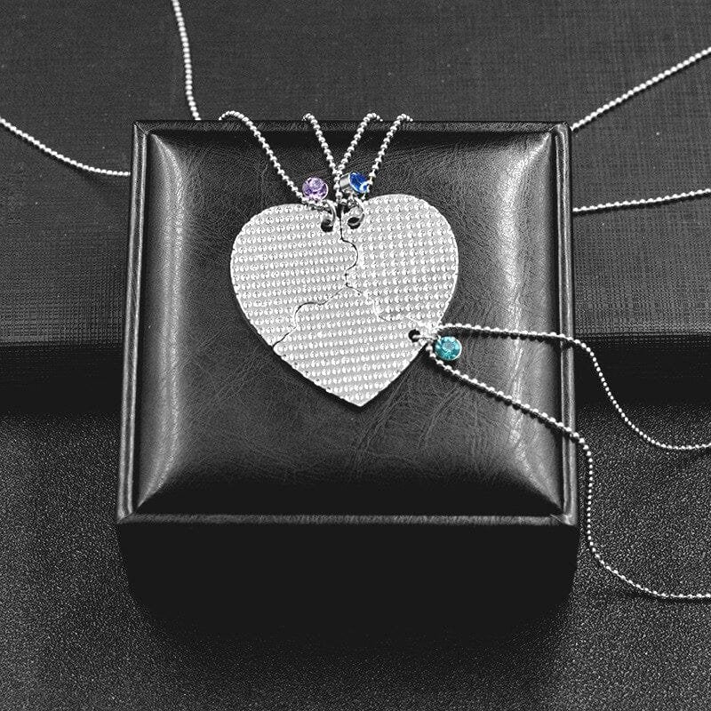3 Piece Best Friend Necklace