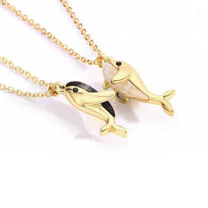 Best Friend Dolphin Necklace