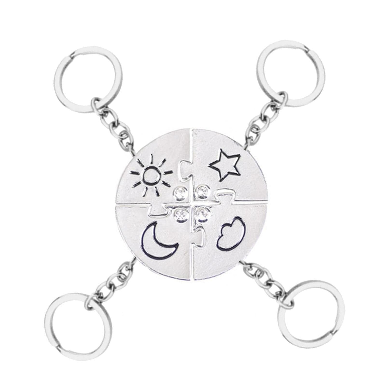 Best Friend Keychain for 3
