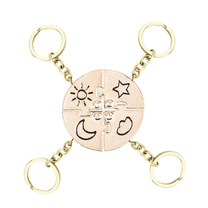 Best Friend Keychain for 3