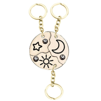Best Friend Keychain for 3