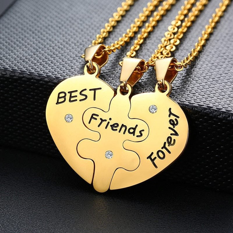 Best Friend Necklaces for 3