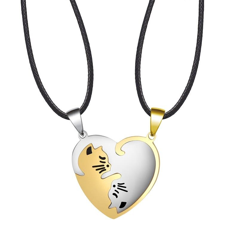 Best Friend Necklaces Magnetic