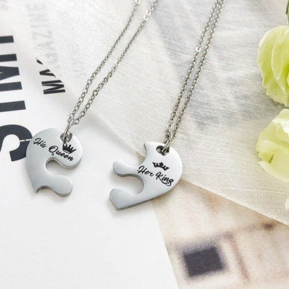 Couple Heart Necklace