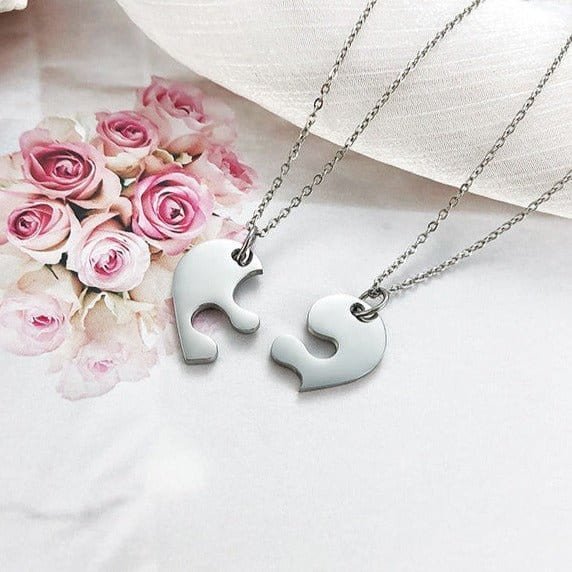 Couple Heart Necklace