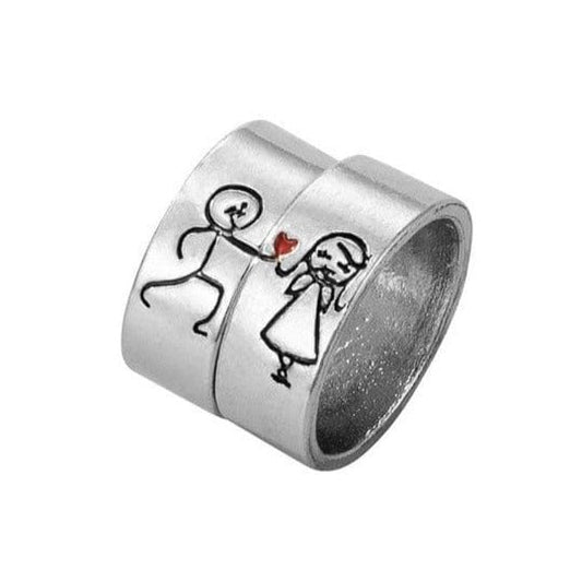Couple Promise Rings Set