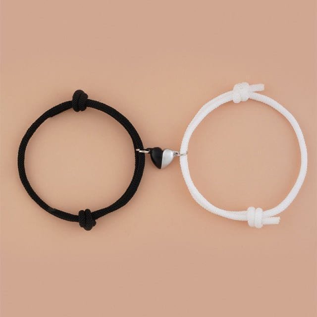 Couples Heart Magnetic Bracelets