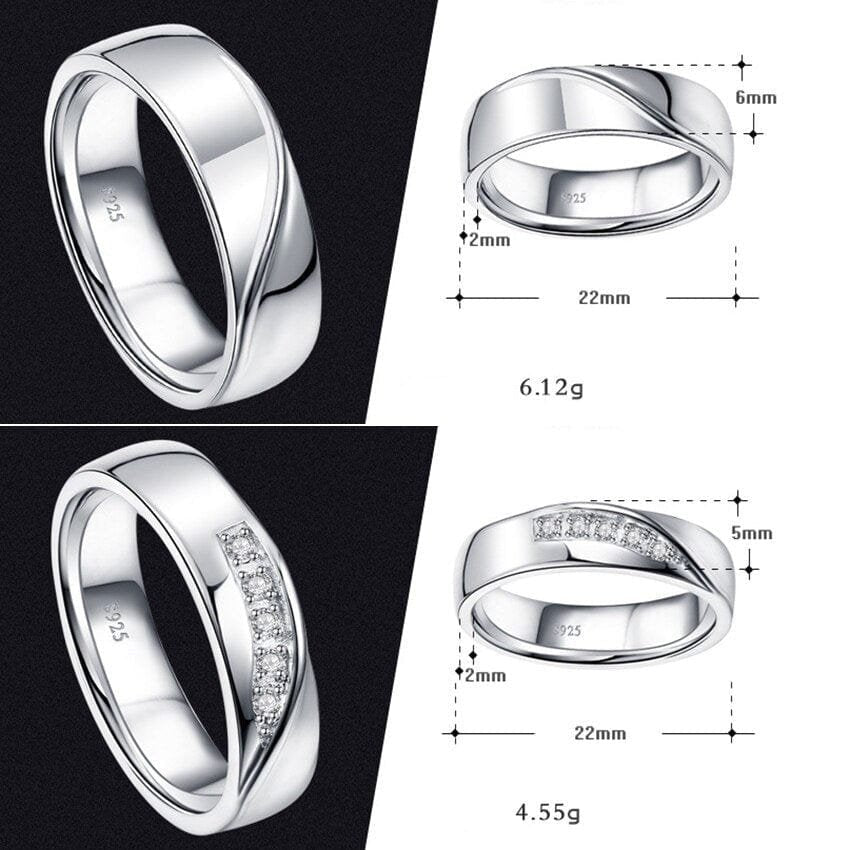 Couples Wedding Ring Sets