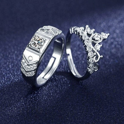 Crown Couple Rings