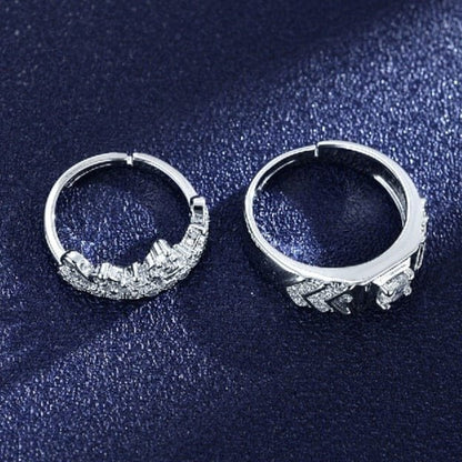 Crown Couple Rings