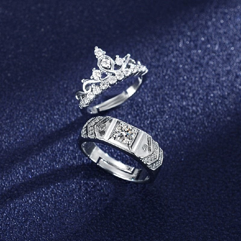 Crown Couple Rings
