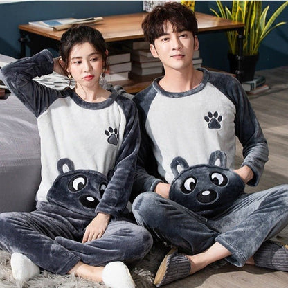 Cute Couple Bear Pajamas
