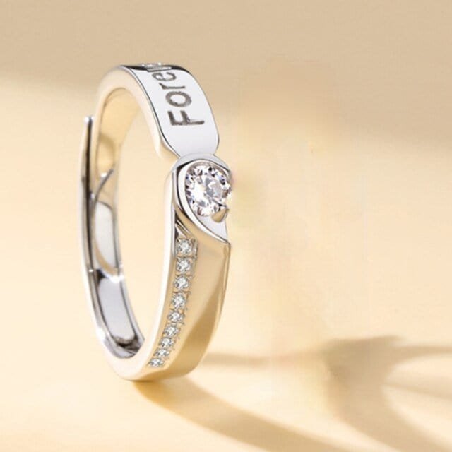Forever Couple Heart Ring
