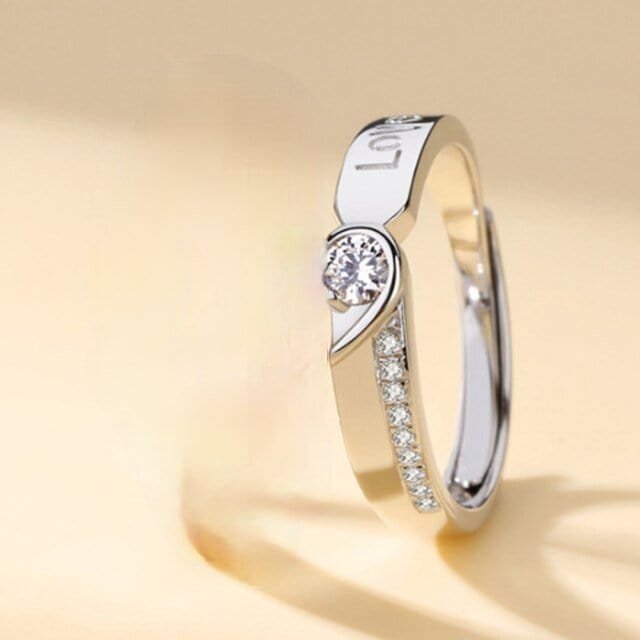 Forever Couple Heart Ring