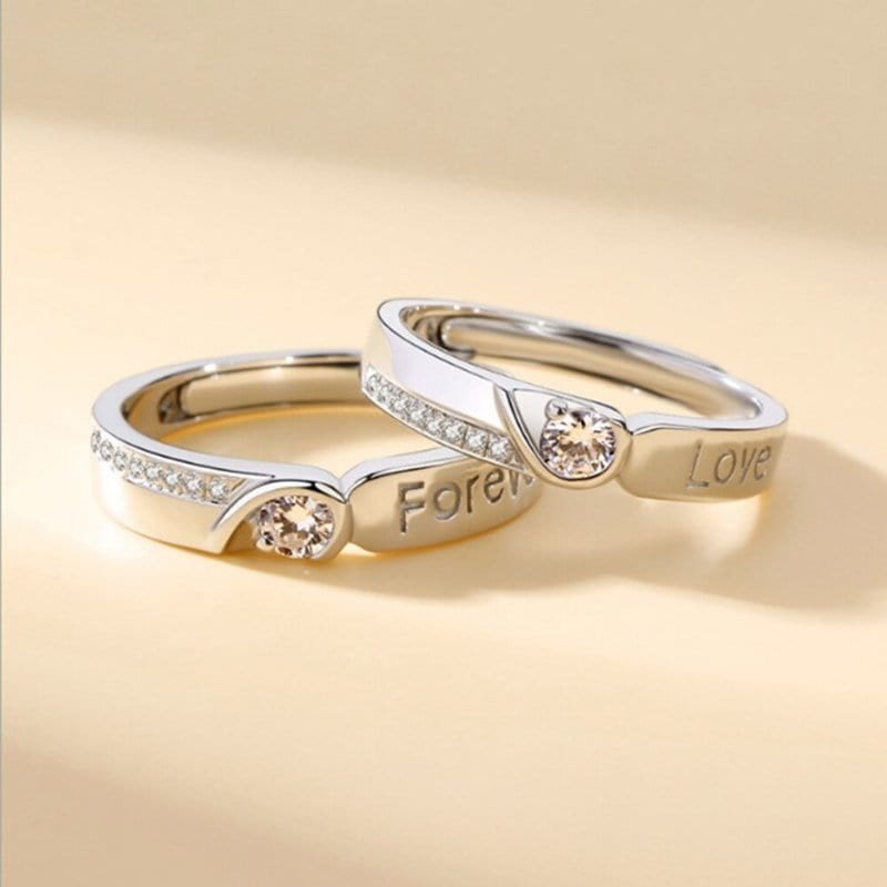 Forever Couple Heart Ring