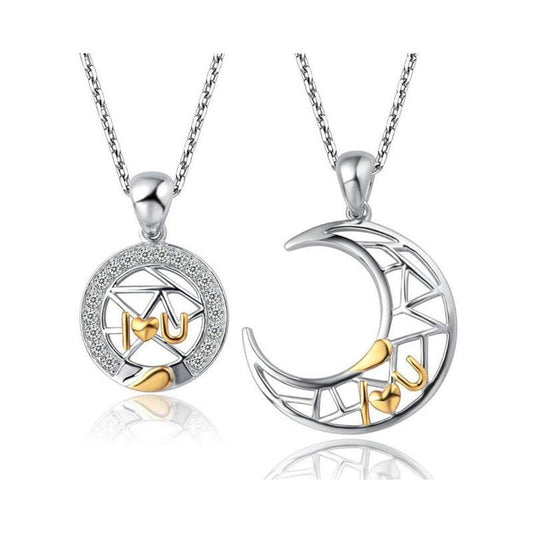 Friendship Necklaces Sun and Moon