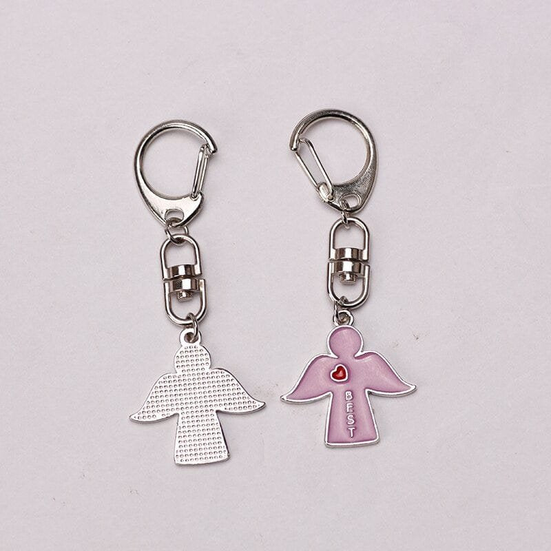Girl Best Friends Keychain