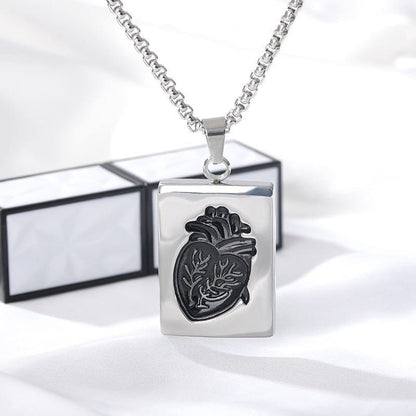 Heart Couple Necklace Set