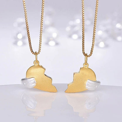 Heart Magnetic Necklace for Couples