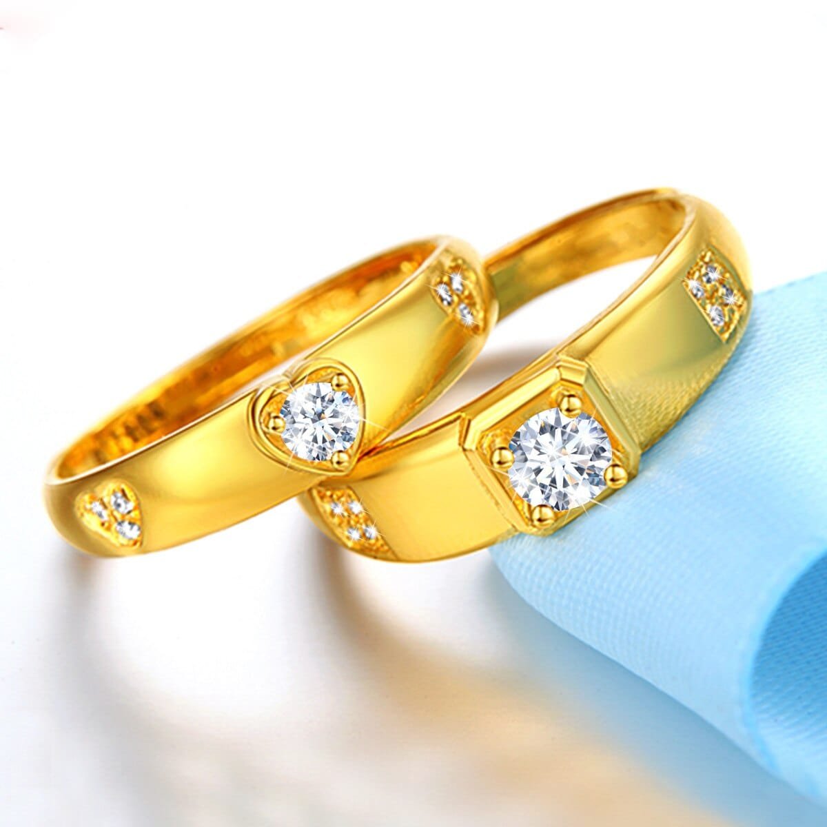 His and Hers Matching Rings