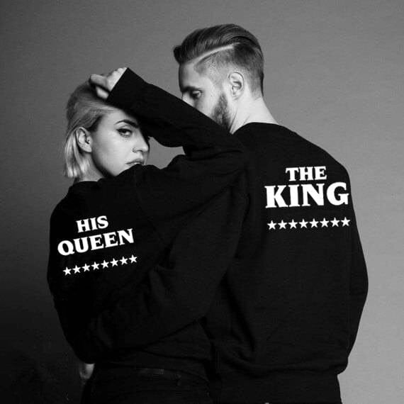 His Queen & The king Sweatshirts