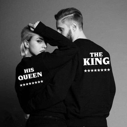 His Queen & The king Sweatshirts