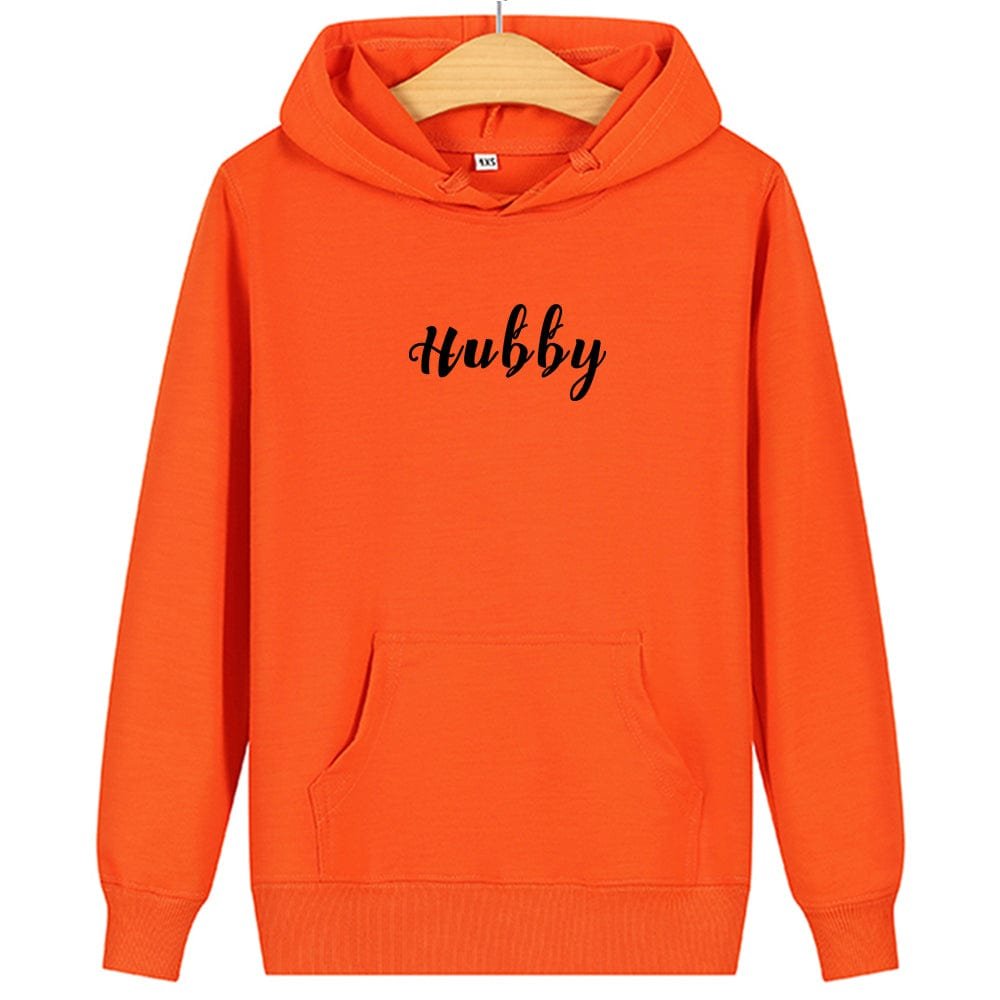 Hubby & Wifey Couple Sweatshirts