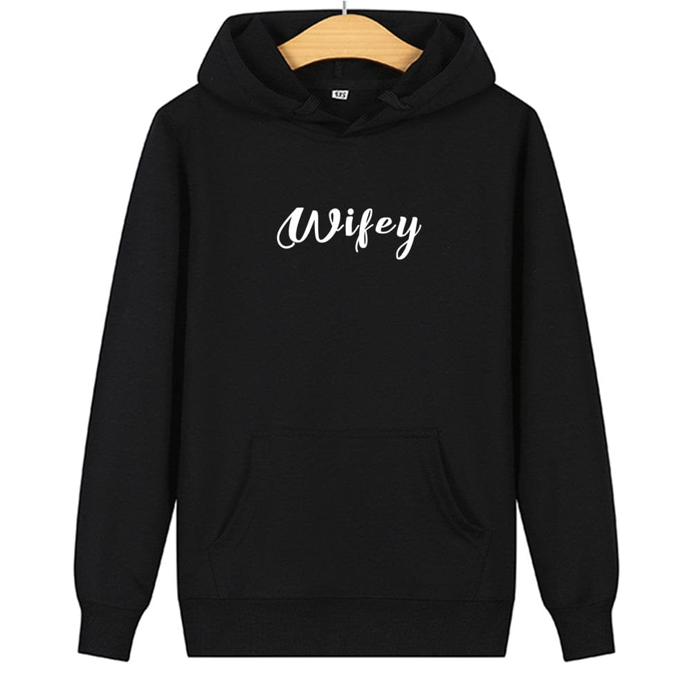 Hubby & Wifey Couple Sweatshirts