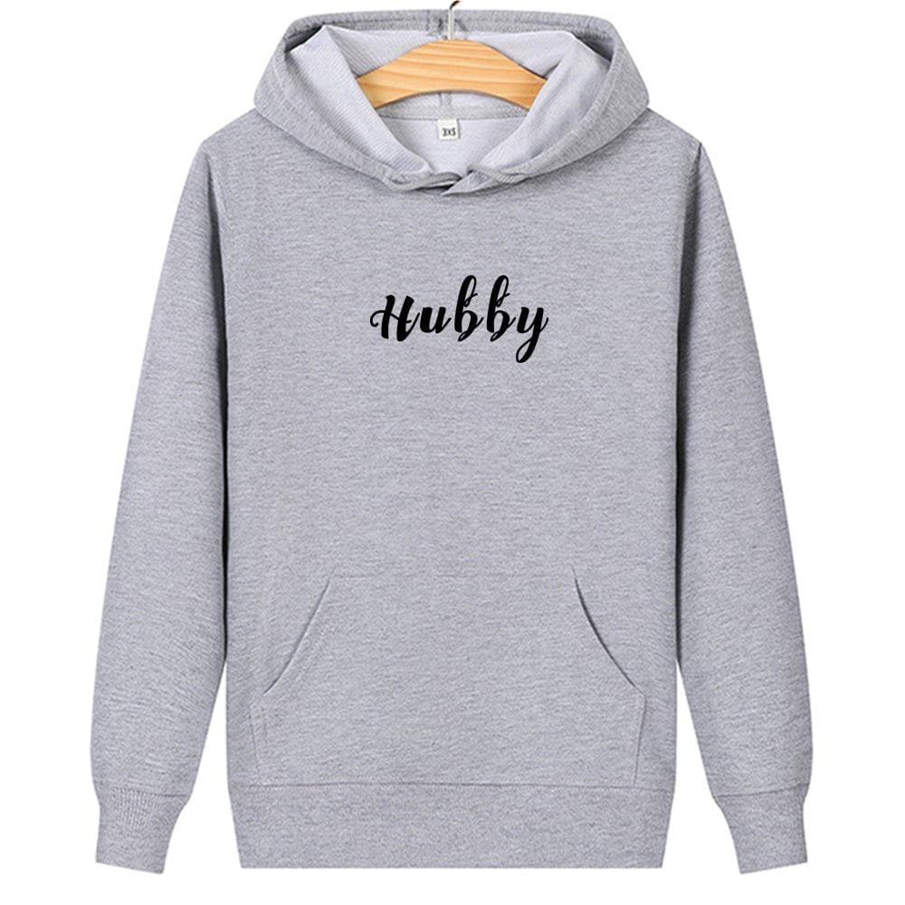 Hubby & Wifey Couple Sweatshirts