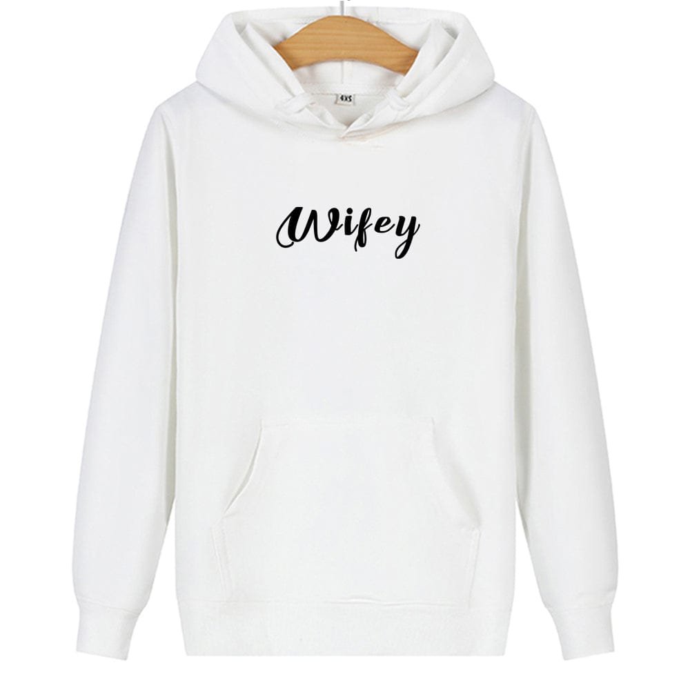 Hubby & Wifey Couple Sweatshirts