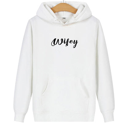 Hubby & Wifey Couple Sweatshirts