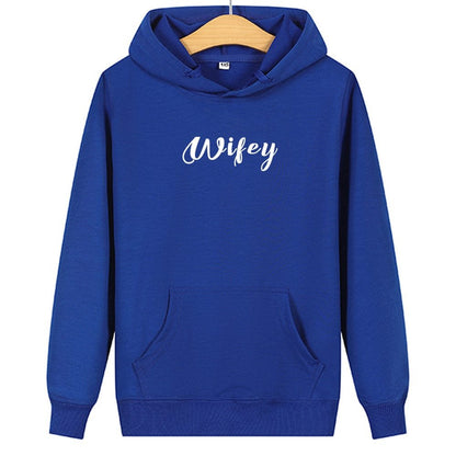 Hubby & Wifey Couple Sweatshirts