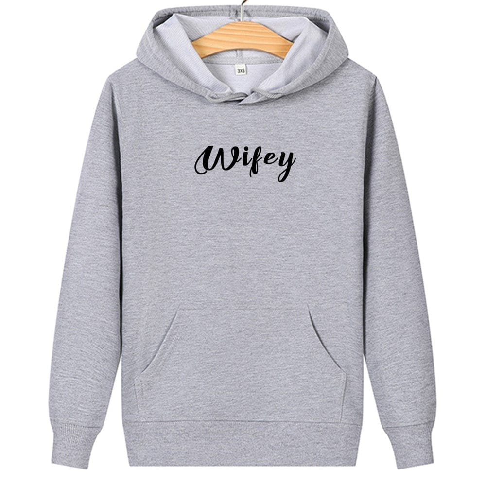 Hubby & Wifey Couple Sweatshirts