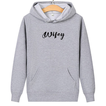 Hubby & Wifey Couple Sweatshirts