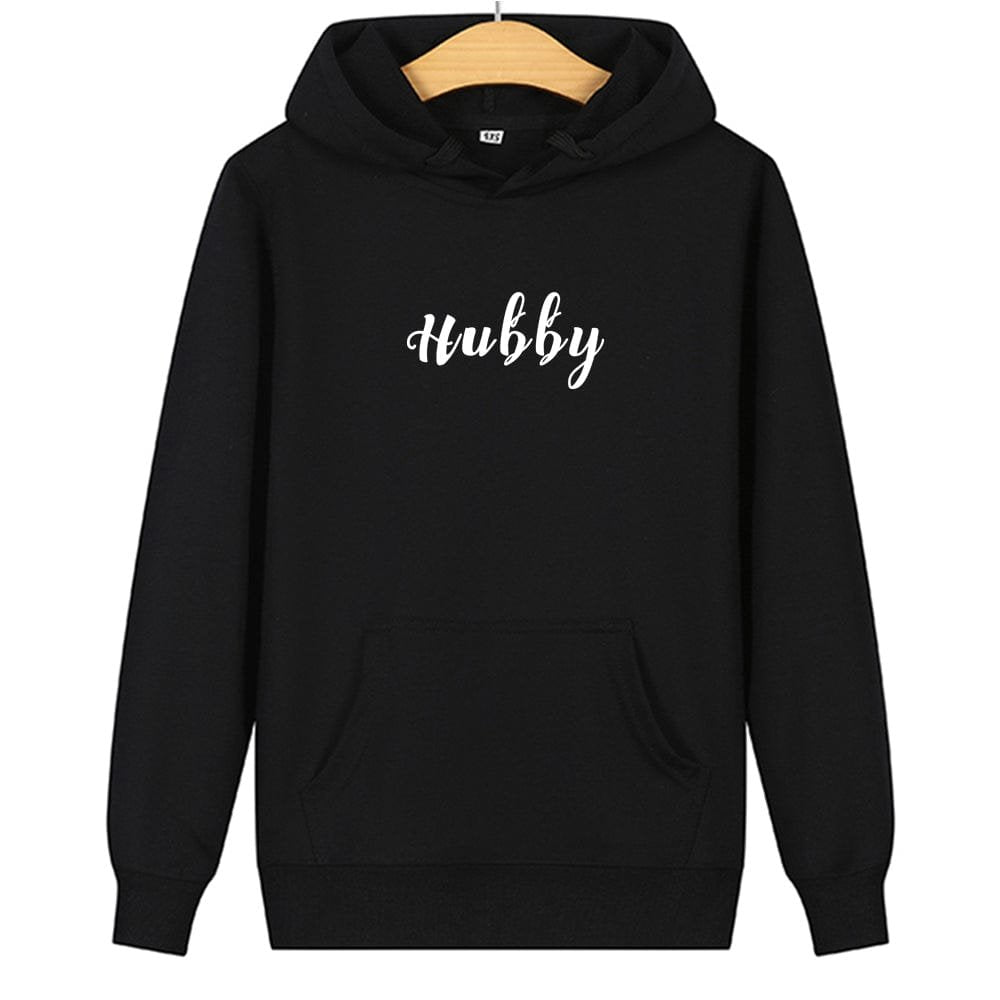 Hubby & Wifey Couple Sweatshirts
