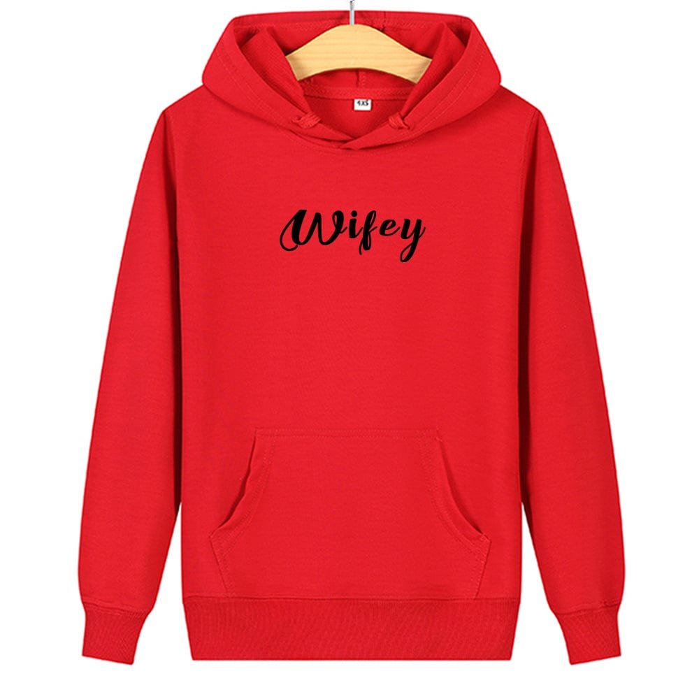 Hubby & Wifey Couple Sweatshirts