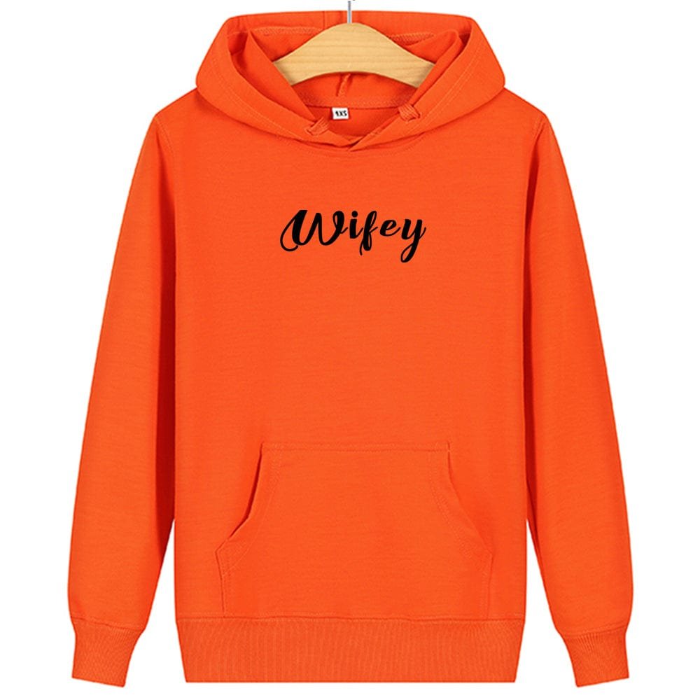 Hubby & Wifey Couple Sweatshirts