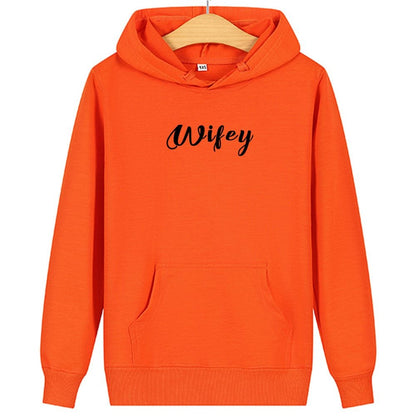 Hubby & Wifey Couple Sweatshirts